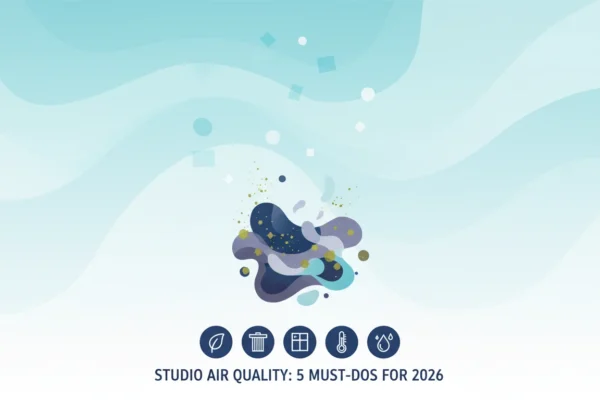 Studio Air Quality: 5 Must-Dos for 2026