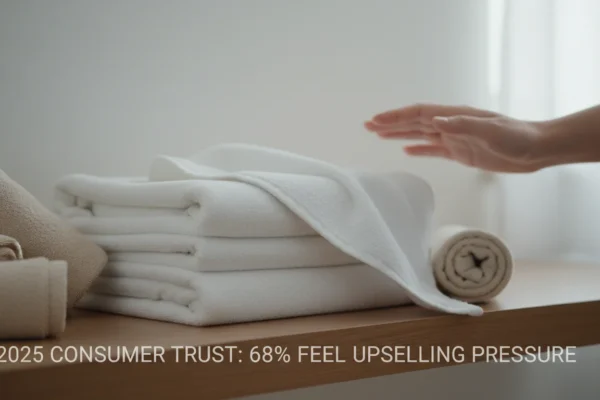 2025 Consumer Trust: 68% Feel Upselling Pressure