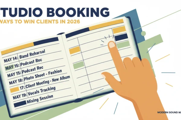 Studio Booking: 5 Ways to Win Clients in 2026