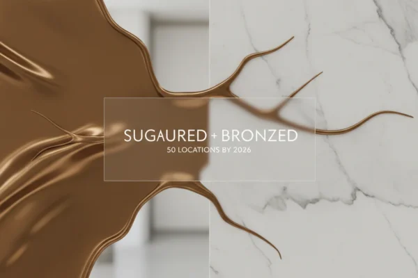 Sugared + Bronzed: 50 Locations by 2026