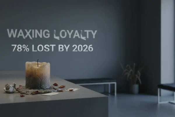 Waxing Loyalty: 78% Lost by 2026 Experience